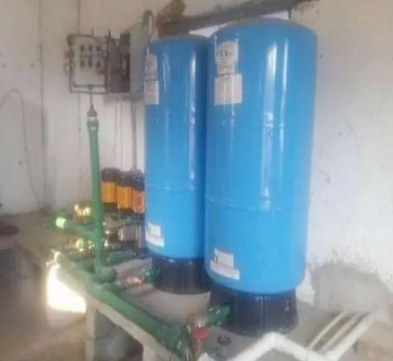 Tanques de un sistema hidroneumático